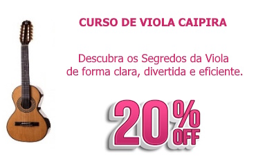 Promoção Curso de Viola Caipira